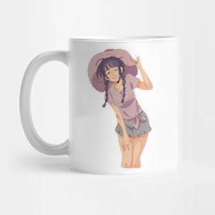 Beautiful Girl Art Mug